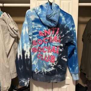 ANTI SOCIAL SOCIAL CLUB tie-dye hoodie